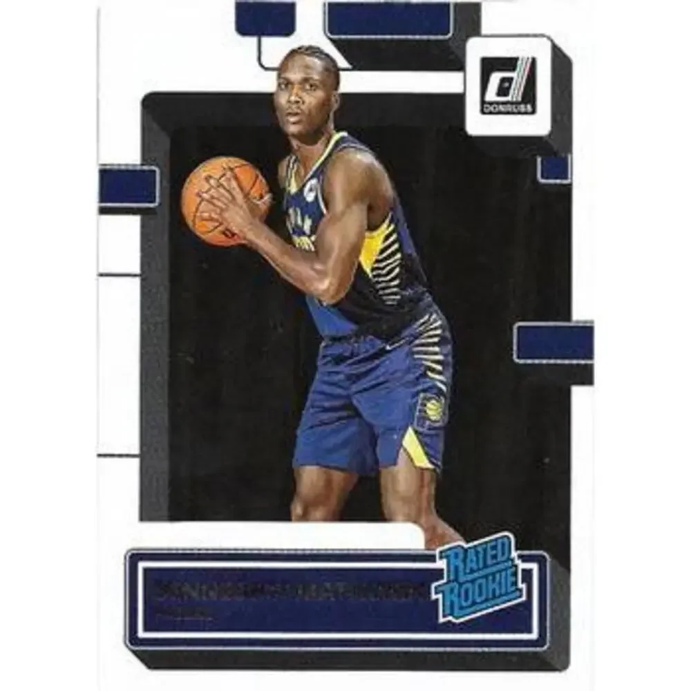 2022-23 Panini Donruss Bennedict Mathurin Rookie 206 Indiana Pacers